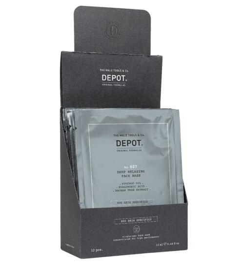 Depot 807 Deep Relaxing Face Mask Box 12 x 13 ml