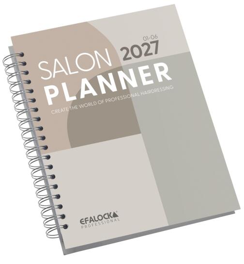Efalock Salon Planner Vormerkbuch 2027 2-Bände