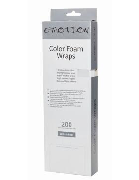 Efalock Emotion Color Foam Wraps 30 cm silber