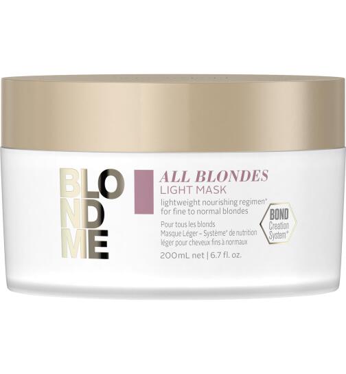 Schwarzkopf BlondMe All Blondes - LIGHT Mask 200 ml
