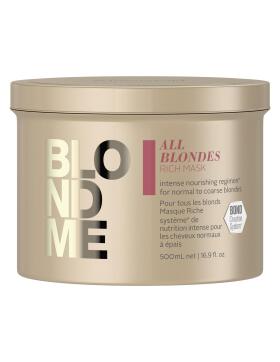 Schwarzkopf BlondMe All Blondes - RICH Mask 500 ml