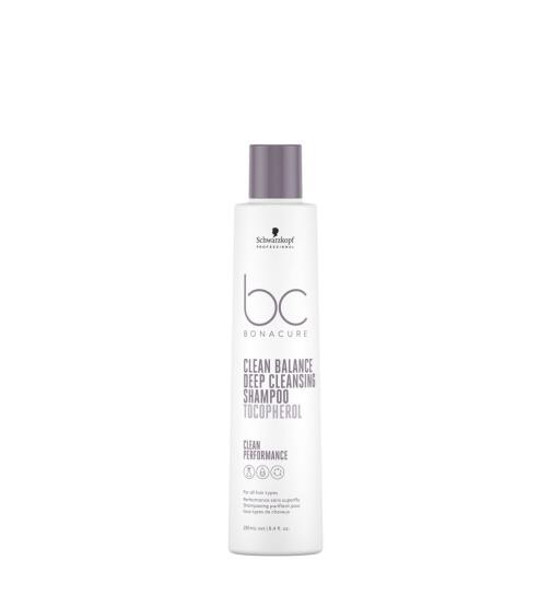 Schwarzkopf BC Clean Balance Deep Cleansing Shampoo 250 ml