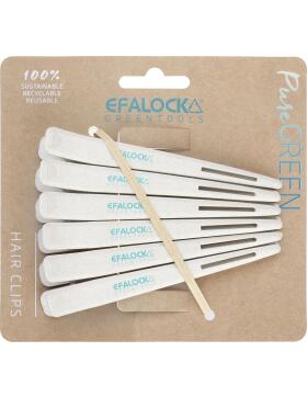 Efalock Greentools Clip 6 Stück puregreen
