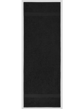 Efalock Economy Handtuch schwarz 30 x 90 cm