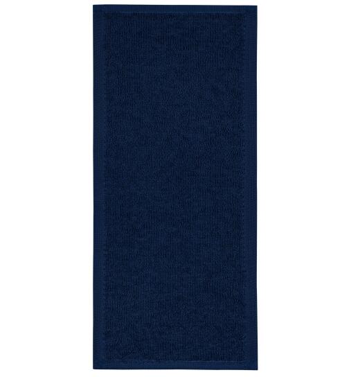 Efalock Eye Augentuch/Handtuch 30 x 15 cm dunkelblau