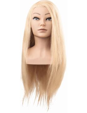 Efalock Übungskopf Clara Humanhaar goldblond 60 cm