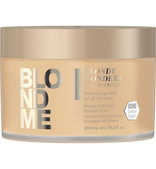 Schwarzkopf BlondMe BLONDE WONDERS - Golden Mask 450 ml