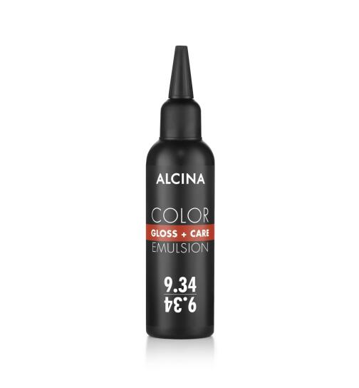 Alcina Color Gloss + Care Emulsion 9.34 Lichtblond-Gold-Kupfer 100 ml