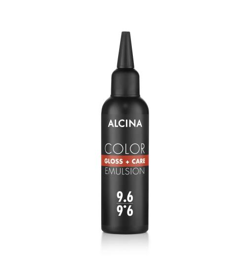 Alcina Color Gloss + Care Emulsion 9.6 Lichtblond-Violett 100 ml