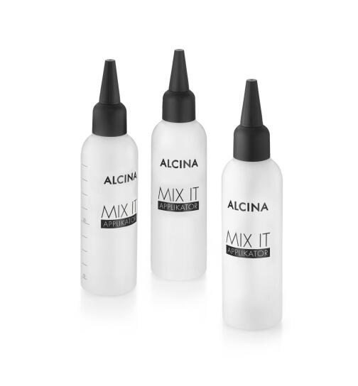 Alcina Color Gloss + Care Emulsion Mix-It Applikator 3x100 ml