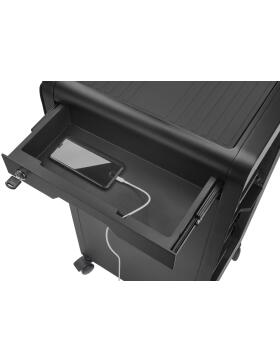 Efalock eNobile Trolley Arbeitswagen schwarz
