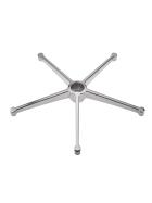 Efalock Clictec Fußkreuz für Rollhocker silber