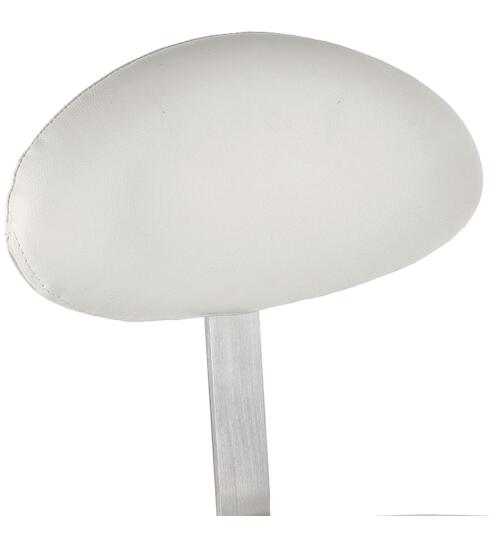 Efalock Fade Ersatzlehne Rollhocker weiß