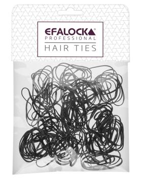 Efalock Rasta-Haargummi dünn/klein schwarz 100...