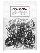 Efalock Rasta-Haargummi dünn/klein schwarz 100 Stück