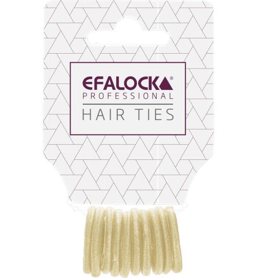 Efalock Haargummi mini blond 10 Stück