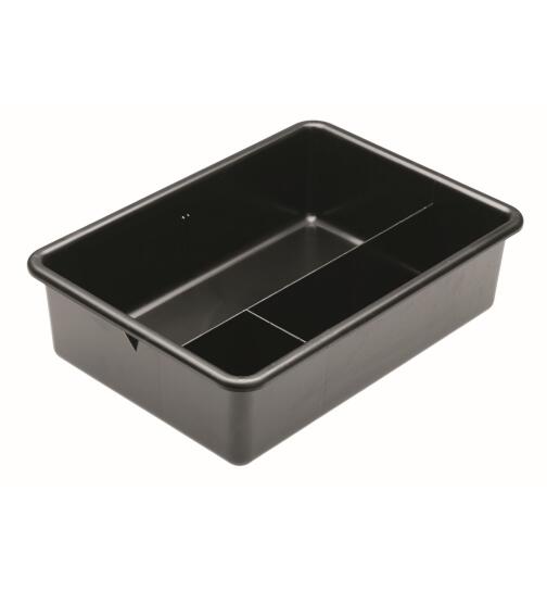 Efalock Piccolo Arbeitskasten Standard schwarz mit Fächer