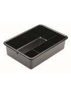 Efalock Piccolo Arbeitskasten Standard schwarz mit Fächer