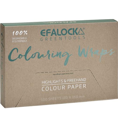 Efalock Greentools Coloring Wraps 500 Stück