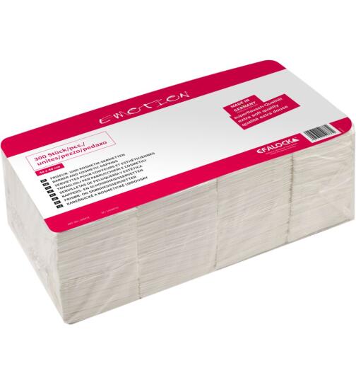 Efalock Emotion Kosmetikservietten weiß 300 Stück