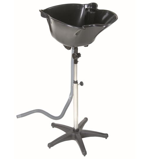 Efalock mobiles Waschbecken tief schwarz