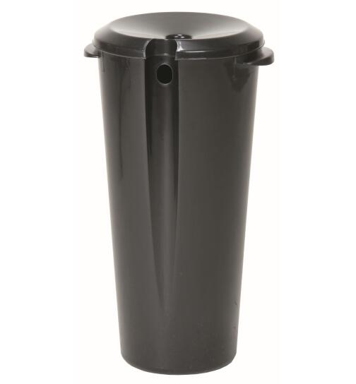 Efalock Abwasserbehälter 10 Liter schwarz
