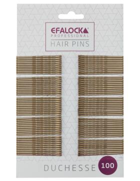 Efalock Duchesse Haarklemmen 7 cm blond 100 Stück