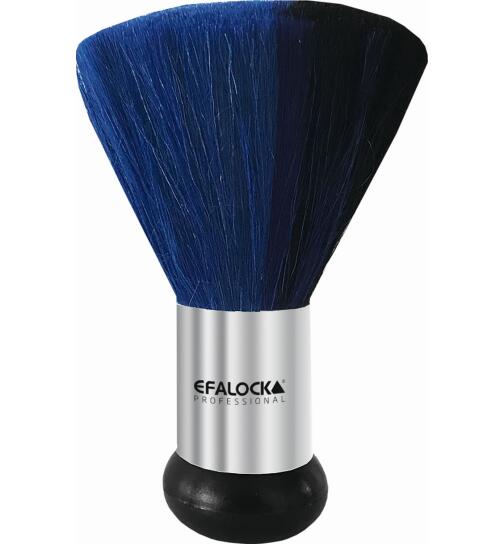 Efalock Nackenpinsel schwarz/blau 11 cm