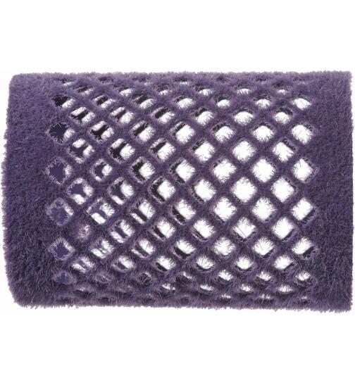 Efalock Metallwickler beflockt lila lang 45mm 12 Stück