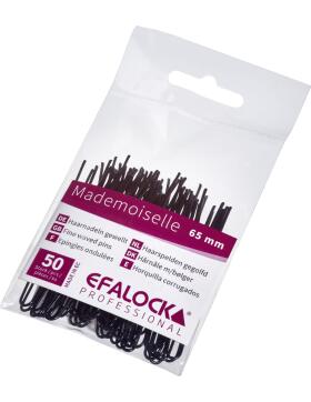 Efalock Mademoiselle Haarnadeln 65 mm braun 50 Stück