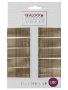 Efalock Duchesse Haarklemmen 5 cm gold 100 Stück