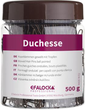 Efalock Duchesse Haarklemmen 7 cm braun 500 g