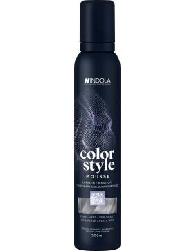 Indola Color Style Mousse Perlgrau 200 ml