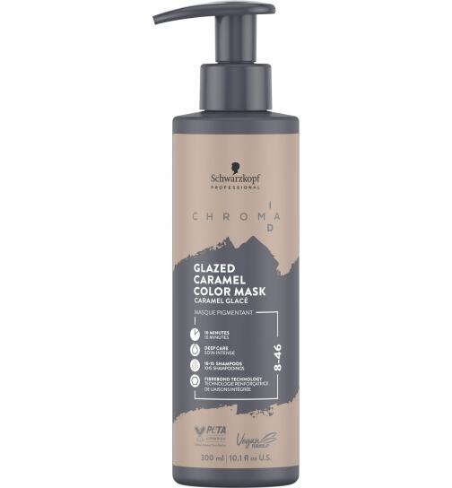 Schwarzkopf Chroma ID Color Mask 8-46 Hellblond Beige Schoko 300 ml