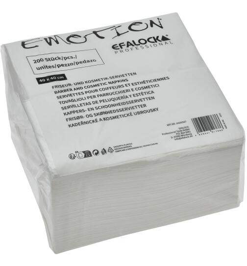 Efalock Emotion Kosmetikservietten weiß 200 Stück