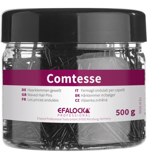 Efalock Comtesse Haarklemmen 5 cm schwarz 500 g