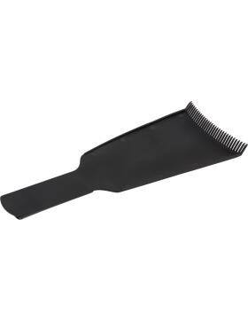 Efalock Färbebrett mit Zähnen schwarz M 35 cm