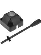 Efalock Clictec Mechanik für Rollhocker schwarz