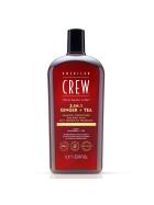 American Crew 3-in-1 Ginger & Tea Shampoo, Conditioner & Body Wash 1000 ml