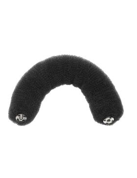 Efalock Knotenrolle 18cm dunkel mit Druckknopf