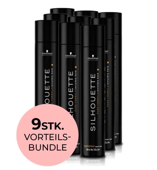 Schwarzkopf Silhouette Super Hold Hairspray 9 x 300 ml