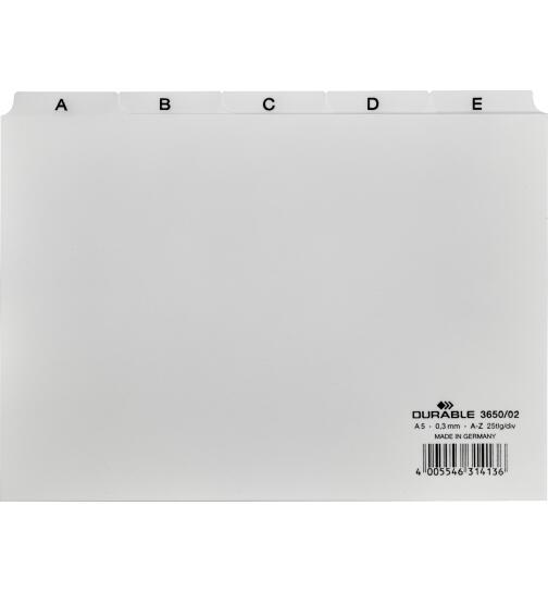 Efalock Organize Register A-Z