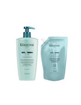 Kérastase Resistance Bain Architecte Pumpflasche +...