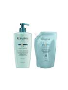 Kérastase Resistance Bain Architecte Pumpflasche + Nachfüll Shampoo 2 x 500 ml