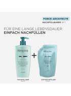 Kérastase Resistance Bain Architecte Pumpflasche + Nachfüll Shampoo 2 x 500 ml