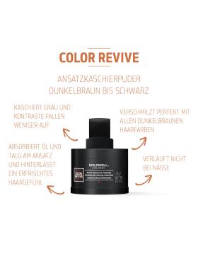 Goldwell Dualsenses Dunkelbraun bis Schwarz Ansatzpuder 3.7 g