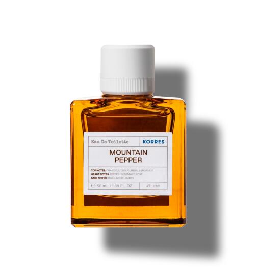 Korres Mountain Pepper Eau de Toilette für Ihn  50 ml