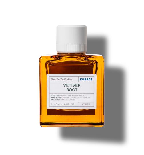 Korres Vetiver Root Eau de Toilette für Ihn 50 ml