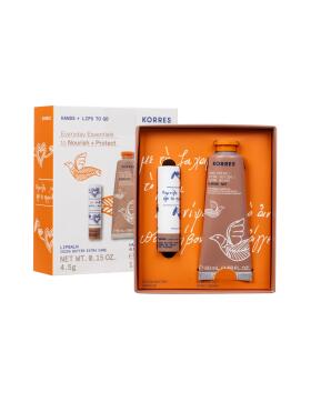 Korres Winter Essentials Hand- und Lippenpflege Set...