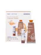 Korres Winter Essentials Hand- und Lippenpflege Set Almond Nut